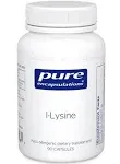 Pure Encapsulations L-Lysine - Essential Amino Acid Supplement for Immune Support & Gum, Lip Health* - with L-Lysine HCl - 90 Capsules