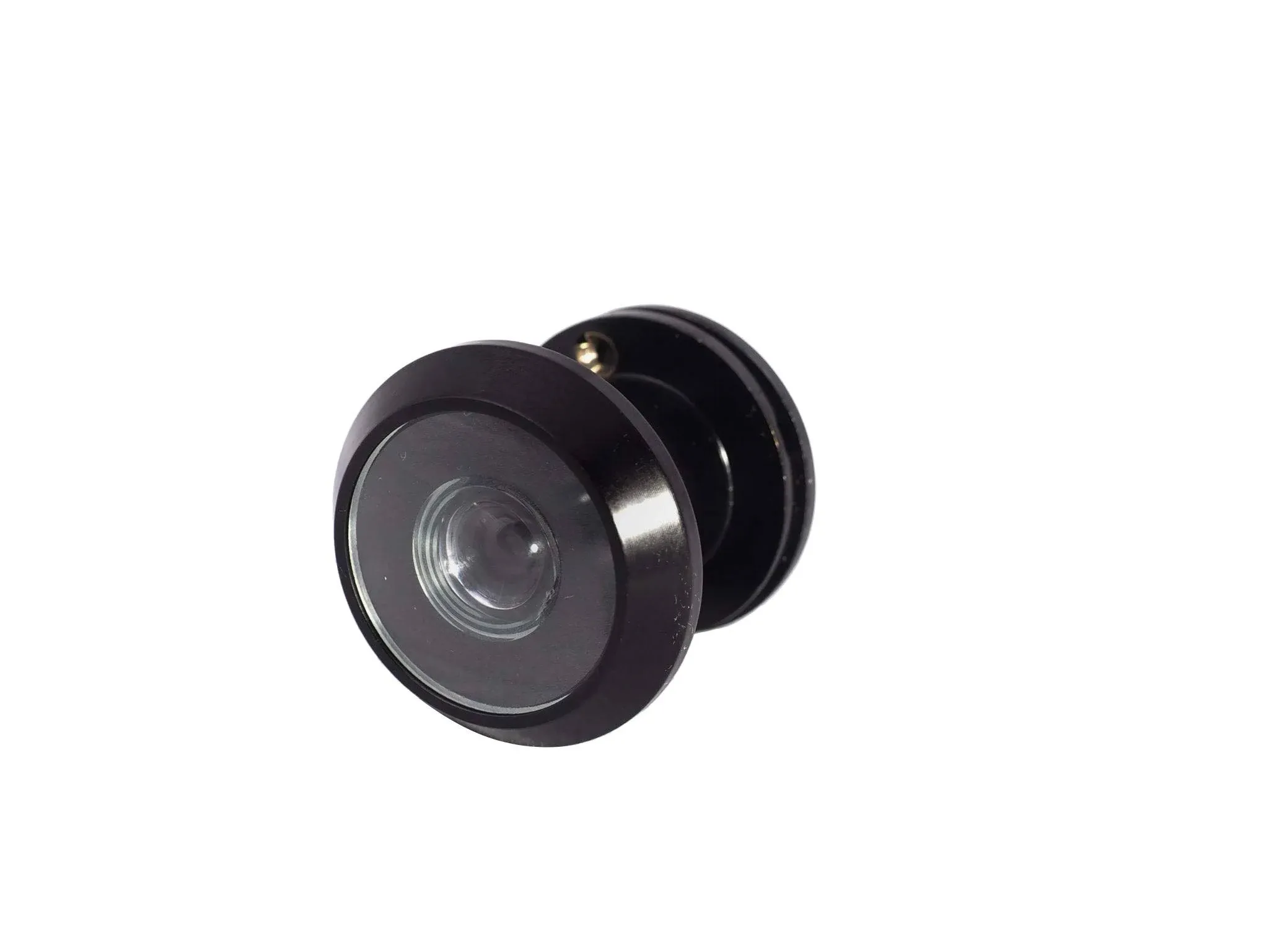 Door Viewer for Narrow Panel Doors - Peephole (Black - Oil Rubbed Bronze) 5/8...