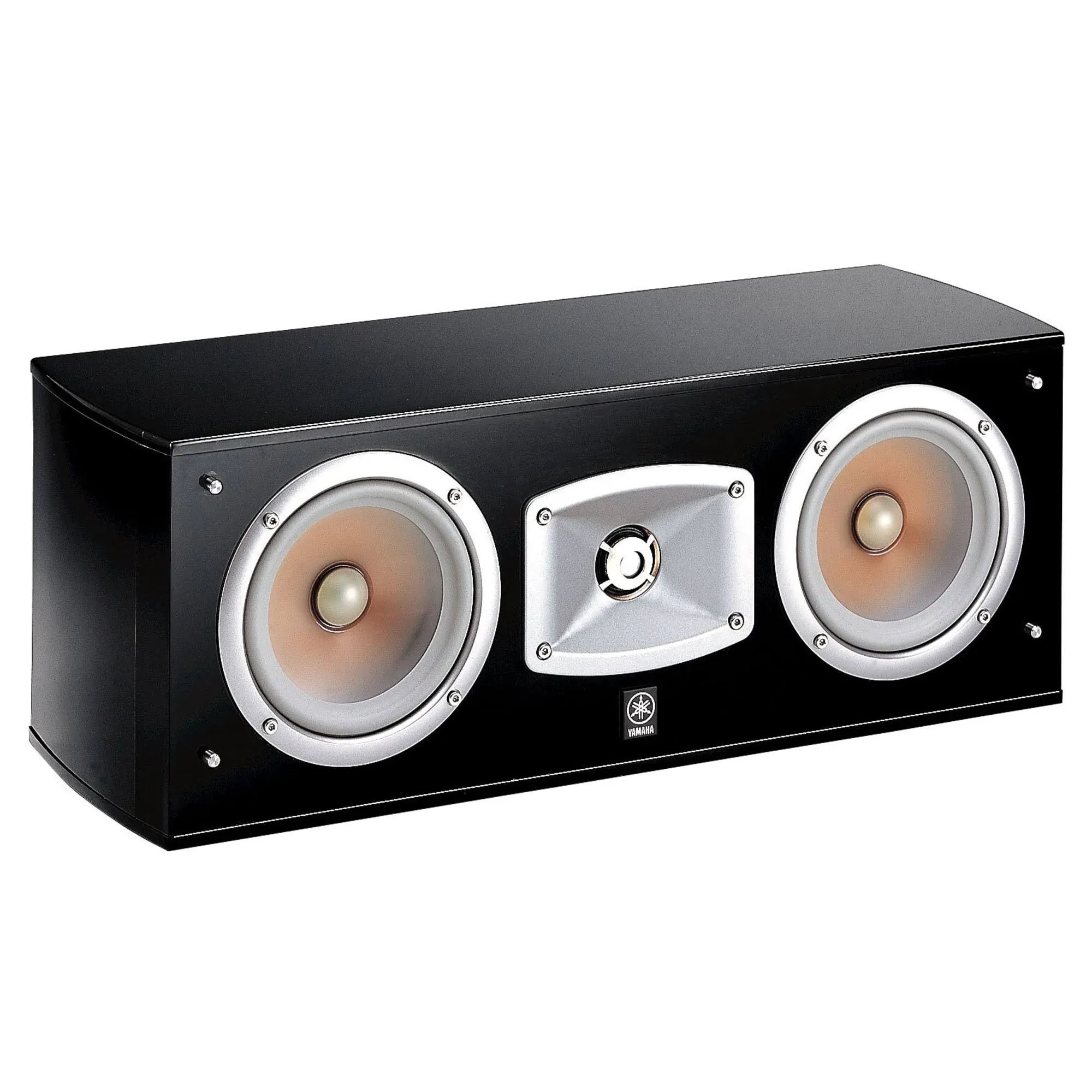 YAMAHA NS-C444 2-Way Center Channel Speaker Each (Black)