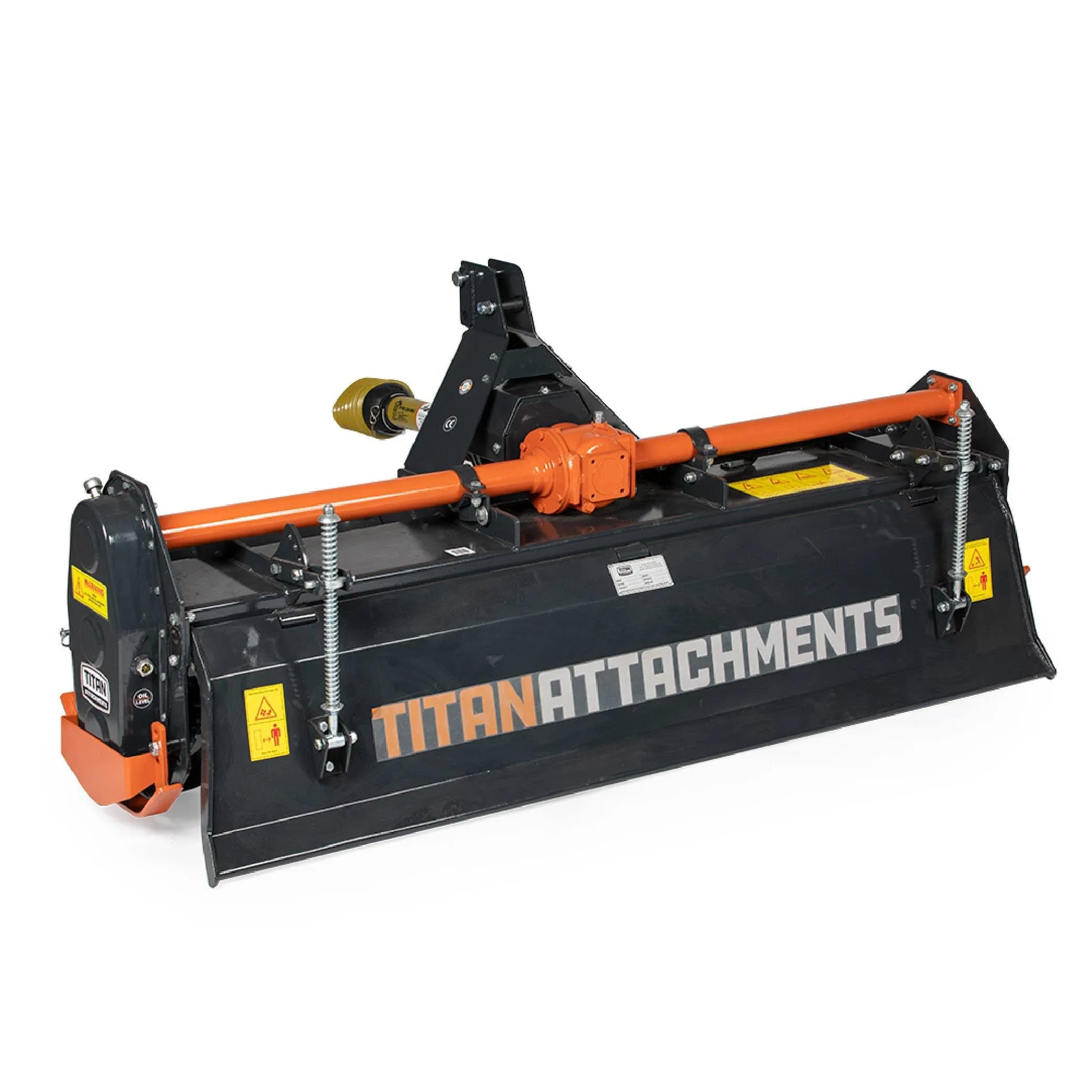 Titan Attachments 72n PTO Driven Rotary Tiller, Category 1, 3 Point Hitch