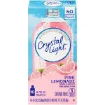 Crystal Light Drink Mix, Pink Lemonade - 10 pack, 0.13 oz packets