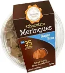 Krunchy Melts Meringues, Sugar Free, Chocolate