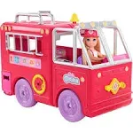 Barbie Chelsea Fire Truck Playset