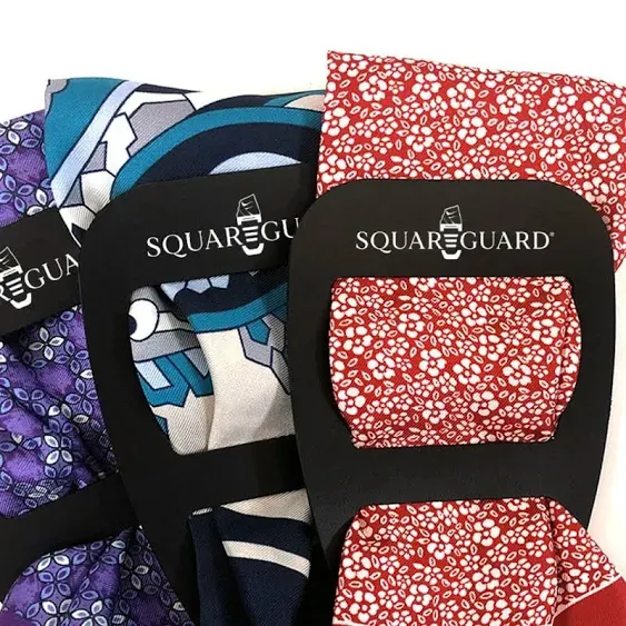 SquareGuard by Pocketsquares Pocket Square Holder for Men, Pocket Square Organizer