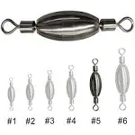 Acekit Quick Set Up Brass Fishing Sinker with Inner Swivel