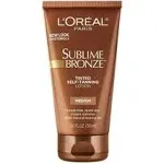 L&#039;Oreal Paris Sublime Bronze Tinted Self Tanning Lotion, Medium Natural Tan 5 Fl