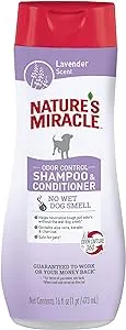 Nature's Miracle Nature’s Miracle Odor Control Shampoo & Conditioner, 16 Ounces, Lavender Scent