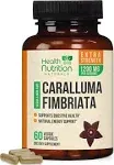 Health Nutrition Pure Caralluma Fimbriata Max Strength Appetite Suppressant, 1200 mg, 60 Capsules.