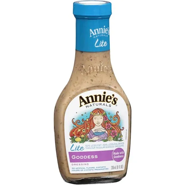 Annies Homegrown Dressing Goddes Lite 8 Fl Oz (Pack Of 6)