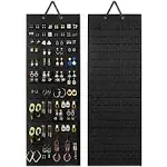 Hanging Earring Holder Organizer with 20 Hooks Wall Earrings Hanger for Women