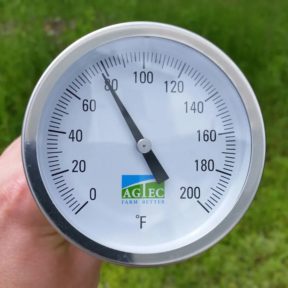 AgTec Heavy Duty Fast Response Compost Thermometer 48in (0-200F)