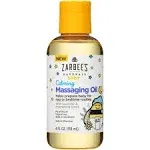 Zarbee&#039;s Baby Calming Massaging Oil Lavender Chamomile Scent 4 fl oz Exp 05/24