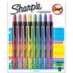 Sharpie Retractable Highlighters with Chisel Tip in Assorted Colors 8 Count