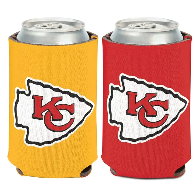 NFL Kansas City Chiefs 2 Color 12oz Can Cooler, Collapsible