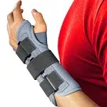 FEATOL Wrist Brace Splint Carpal Tunnel for Women Men, Night Wrist Sleep Support Brace, Left Hand, Small/Medium, Hand Brace for Sprain, Carpal Tunnel