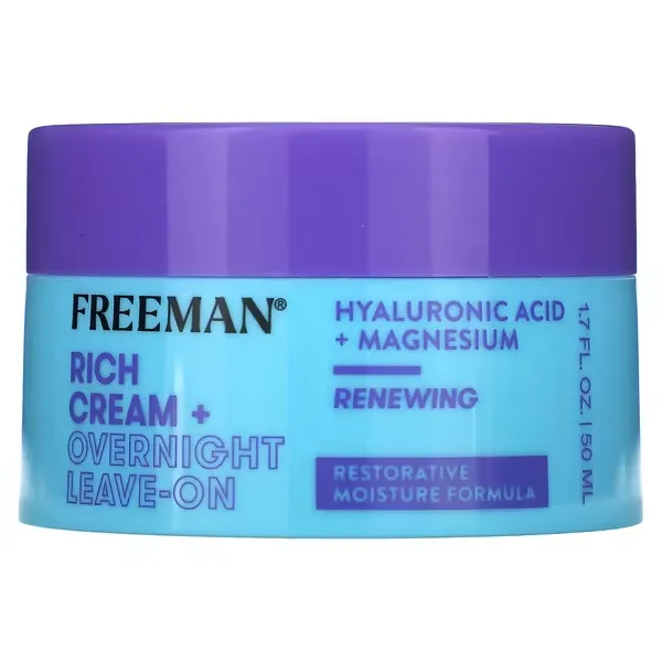 Freeman Beauty, Rich Cream + Overnight Leave-On, 1.7 fl. oz. (50 ml)