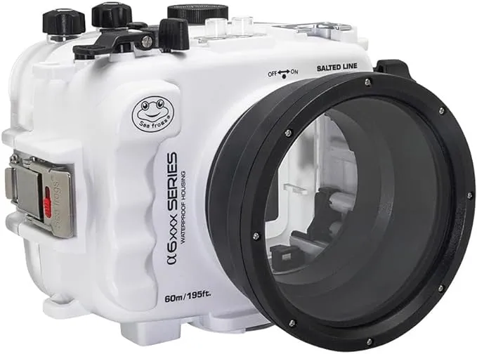 Salted Line waterproof housing for Sony A6xxx series (White) / GEN 3