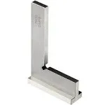 Precision Machinist Square 3 Inch Engineer Square 90 Degree Right Angle Ruler Ground Hardened Steel with Seat 3 x 2 Inch