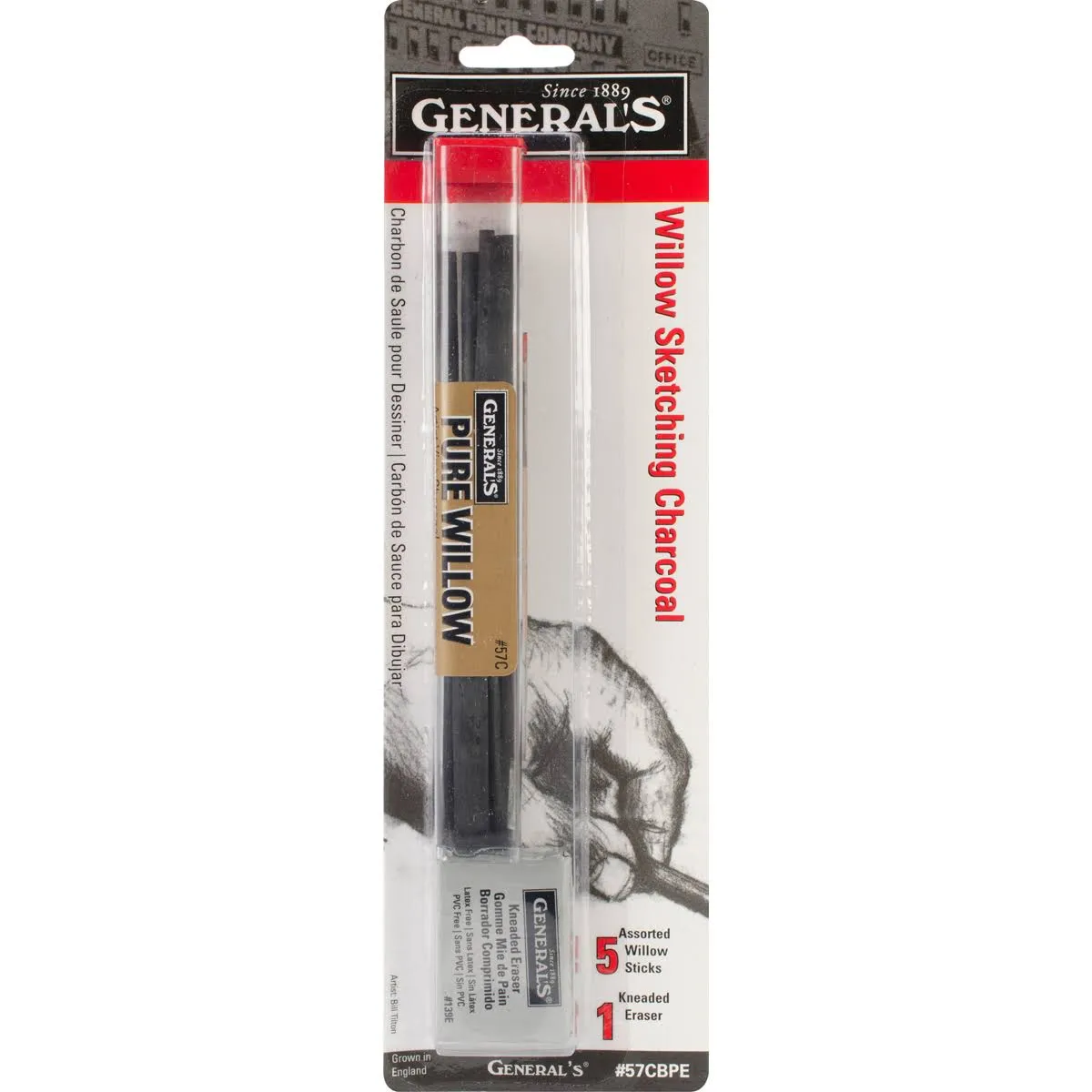 General Pencil Willow Sketching Charcoal Sticks