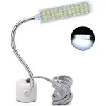 Sewing Machine Light (36LED) Gooseneck Work Light with Magnetic Mounting Base, Sewing Machine lamp White Soft Light for Lathes, Drill Presses, Workbenches