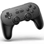 8BitDo Pro 2 Bluetooth Gamepad Hall Edition  Black Switch PC Android Apple Steam