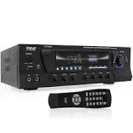 Pyle new PT270AIU 300 Watt Stereo Receiver W/ iPod Dock AM/FM Tuner USB SD Input