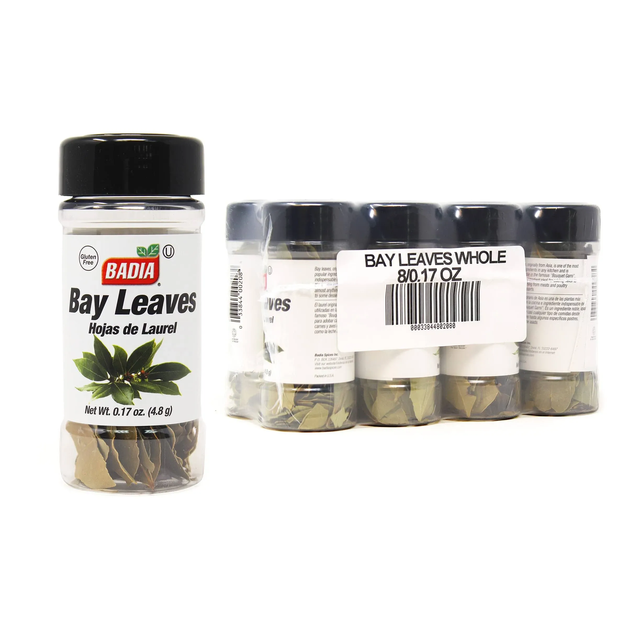 Badia Bay Leaves Whole 0.17 oz ( Pack of 8 )