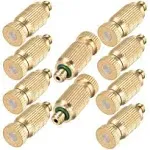 Brass Misting Nozzle 10Pack High Pressure Spray Misting Nozzle 10/24 UNC Outdoor