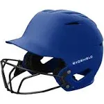 XVT™ 2.0 Matte Batting Helmet with Facemask - Royal, Small/Medium