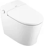 Moen ET900 2-Series Tankless Bidet One Piece Elongated Bidet Toilet with Remote, Auto Flush, and Warm Air Dryer, and Temperature Control, White