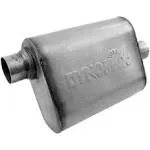 Dynomax 17219 Ultra Flo Welded Muffler 4.5&#034; H X 9.75&#034; W X 14&#034; 2.5 In. In/Out