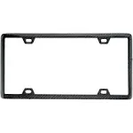 Real Carbon Fiber License Plate Frame