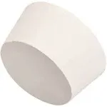 White Tapered Shaped Solid Rubber Stopper for Lab Tube Stopper Size 15