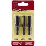 5340 Plug Cutter Set, 3-Piece