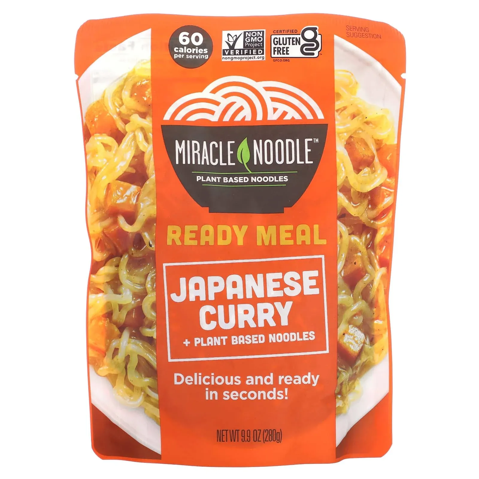 Miracle Noodle, Ready-to-Eat Meal, Green Curry