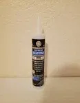 GE Supreme Silicone Windows, Doors, Exteriors 10.1-oz Clear Silicone Caulk