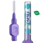 TEPE Interdental Brush Original, Soft Dental Brush for Teeth Cleaning, Pack of 6, 1.1 mm, Large Gaps, Purple, Size 6