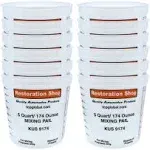 Custom Shop TCP Global Pack of 12 Mix Cupsbuckets 5 Quart 174 Ounce VO