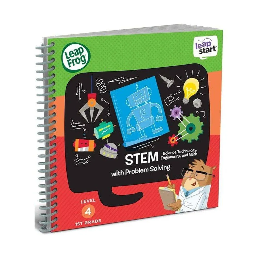 LeapFrog LeapStart 1st Grade STEM Activity Book Level 4, 1st Grade