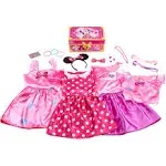 Disney Junior Minnie Mouse Bowdazzling Dress Up Trunk Set, Officially Licensed Kids Toys for Ages 3 Up by Just Play