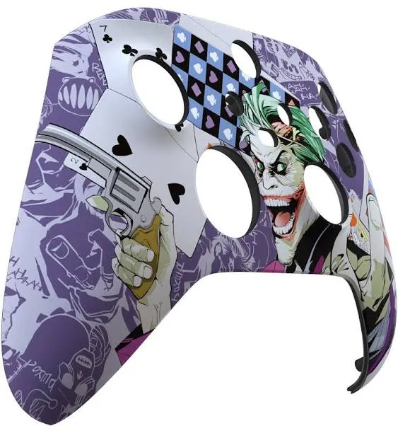 eXtremeRate Clown Cards Replacement Cover Front Housing Cover for Xbox Core ...