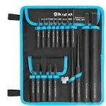 DURATECH 18 Piece Punch/Chisel/Alignment Tool Set Including Pin Punch