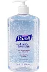 Purell Advanced Hand Sanitizer Gel, 2 Liter Pump Bottle, 2 Pack, Non Scent