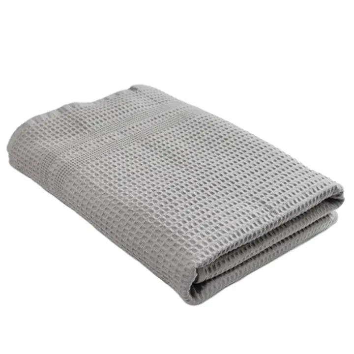 Pewter Bath Towel, Classic Style