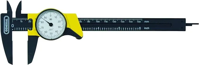 General Tools 145 6-in Plastic Dial Caliper