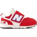 New Balance 574 White/Blue Toddler Boys' Shoes, Size: 6