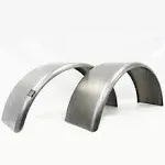 Pair of Round Trailer Fenders (14"-16" wheels)