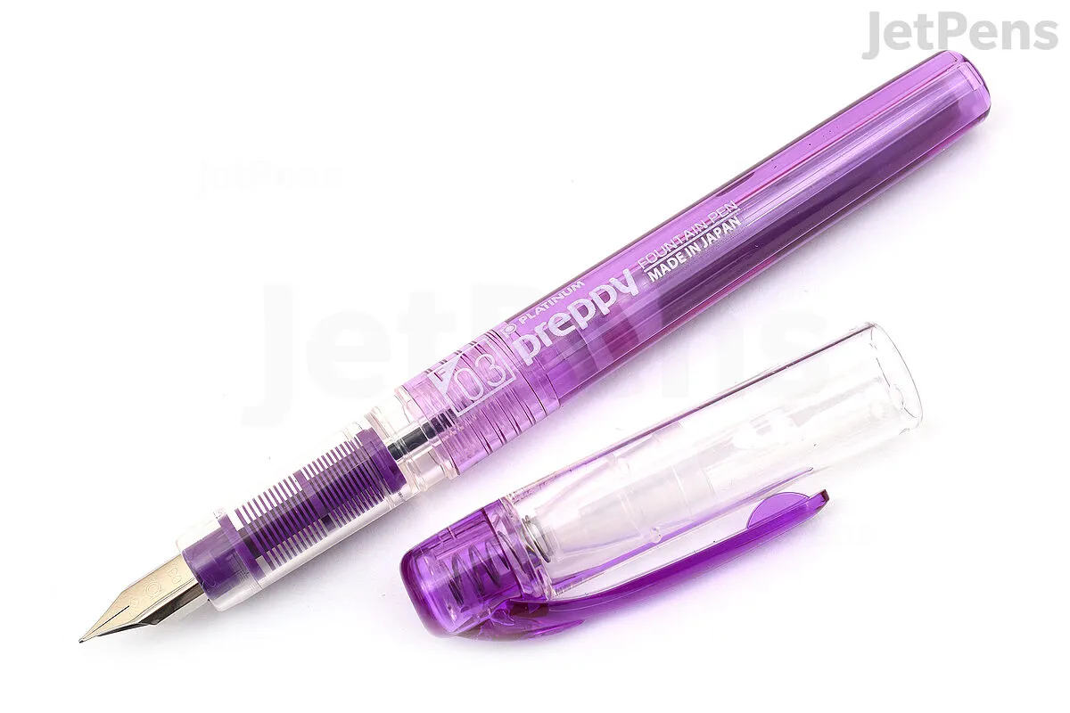 Platinum Preppy Fountain Pen - Violet - 03 Fine