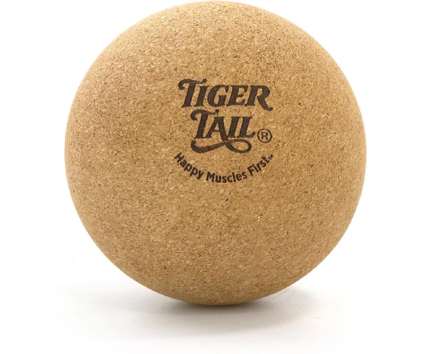 Tiger Tail ReGreen Tiger Ball 5.0 Cork - Deep Tissue Massage Ball – Trigger Point Massage Therapy: Relief for Hips, Glutes, Back & Shoulder – Treat Muscle Soreness – Help Increase Muscle Recovery