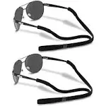 Glasses Strap (2 PCS) Sports Eyeglass Strap Adjustable Sunglasses Retainer for Men Women